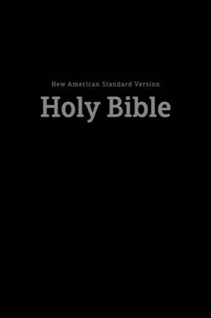 NASB Pew And Worship Bible [Black] by Various