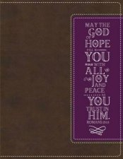 NIV Beautiful Word Coloring Bible And 8Pencil Gift Set Brown