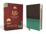 NIV Life Application Study Bible Personal Size Indexed Red Letter Edition Third Edition GreyTeal