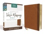 NIV Verse Mapping Bible Leathersoft Comfort Print Find Connections In Scripture Using A Unique 5Step Process Brown
