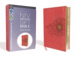 NIV Premium Gift Bible Red Letter Edition Coral