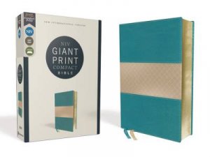 NIV Compact Bible Red Letter Edition (Teal, Giant Print) by Various