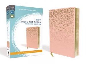 NIV Bible For Teens Thinline Red Letter Edition (Pink) by Various