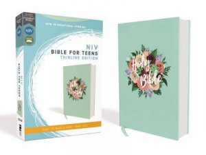 NIV Bible For Teens Thinline Red Letter Edition (Floral)
