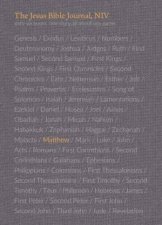 The Jesus Bible Journal Matthew NIV Paperback Comfort Print