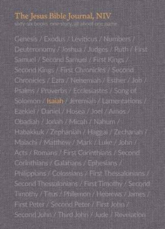 The Jesus Bible Journal, Isaiah, NIV, Paperback, Comfort Print by Louie Giglio