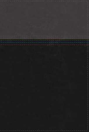 NASB Thinline Bible, Leathersoft, Red Letter Edition, 1995 Text, Thumb Indexed, Comfort Print (Black) by Various