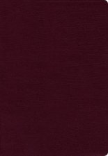 NASB Thinline Bible Large Print Bonded Leather Red Letter Edition 1995 Text Thumb Indexed Comfort Print Burgundy