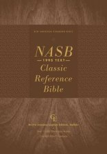 NASB Classic Reference Bible Genuine Leather Buffalo Red Letter 1995Text Art Gilded Edges Comfort Print Brown