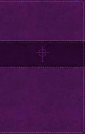 NRSV Personal Size Large Print Bible With Apocrypha, Leathersoft, Comfort Print (Purple) by Various