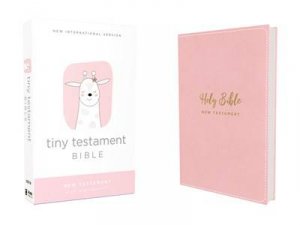 NIV, Tiny Testament Bible, New Testament, Comfort Print (Pink) by Zondervan