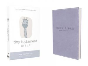 NIV Tiny Testament Bible, New Testament, Comfort Print [Blue] by Zondervan