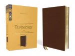KJV Thompson ChainReference Bible Art Gilded Edges Red Letter Comfort Print Brown