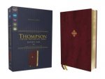 NIV Thompson ChainReference Bible Handy Size Red Letter Comfort Print Burgundy