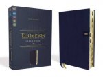 NIV Thompson ChainReference Bible Large Print Thumb Indexed Red Letter Comfort Print Navy