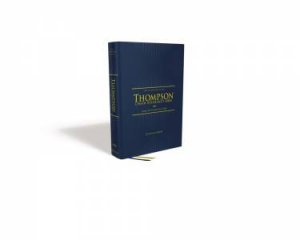 NIV Thompson Chain-Reference Bible, Red Letter, Comfort Print Navy by Frank Charles Thompson