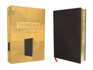 KJV Thompson Chain-Reference Bible Red Letter [Black] by Frank Charles Thompson