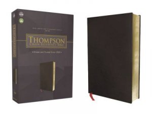 NASB Thompson Chain-Reference Bible Red Letter Edition 1977 Text (Black) by Frank Charles Thompson