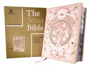 The Jesus Bible Artist Edition, ESV, Thumb Indexed [Peach Floral] by Zondervan & Passion
