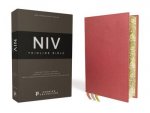 NIV Thinline Bible Premier Collection Gauffered Edges Comfort Print Coral