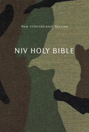 NIV Holy Bible Compact Comfort Print (Woodland Camo)