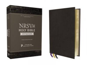 NRSVue Holy Bible With Apocrypha Premier Collection, Art Gilded Edges, Comfort Print [Black] by Zondervan