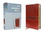 NIV Student Bible Thumb Indexed Comfort Print Brown
