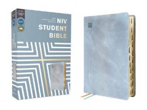 Niv, Student Bible, Thumb Indexed, Comfort Print [Teal] by Tim Stafford