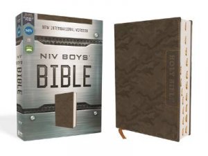 NIV, Boys' Bible, Thumb Indexed Tabs, Comfort Print [Brown Camo] by Zondervan
