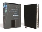 NIV Thinline Reference Bible Large Print Red Letter Thumb Indexed Comfort Print Black