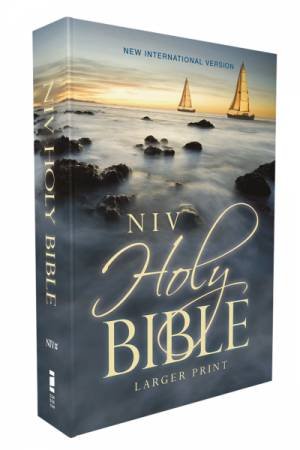 NIV, Holy Bible, Larger Print, Economy Edition, Paperback, Comfort Print[Blue] by Zondervan
