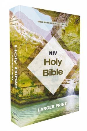 NIV, Holy Bible, Larger Print, Economy Edition, Paperback, Teal/Tan, Comfort Print by Zondervan