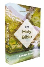 NIV Holy Bible Larger Print Economy Edition Paperback TealTan Comfort Print