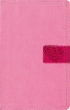 Rock Solid Faith Study Bible for Teens, NIV : Build and Defend Your Faith Based on God's Promises (Pink) by Various