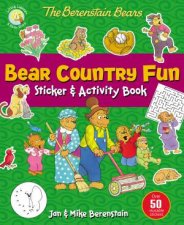 Bear Country Fun Sticker And Activity Book