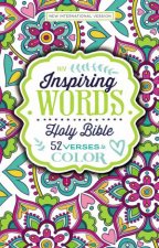 NIV Inspiring Words Holy Bible 52 Verses To Color
