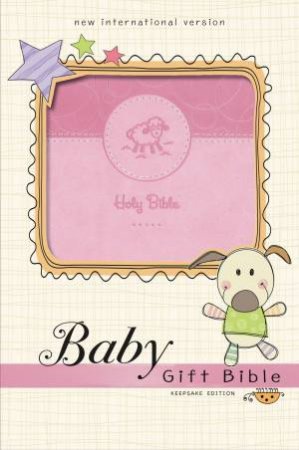 NIV Baby Gift Bible Red Letter Edition [Pink] by Zonderkidz