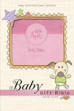 NIV Baby Gift Bible Red Letter Edition Pink