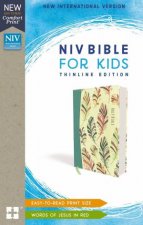 NIV Bible For Kids Thinline Red Letter Edition Teal