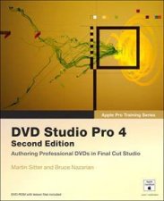 Apple Pro Training Series DVD Studio Pro 4  2 ed  Book  CD