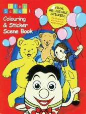 Play School Colouring  Sticker Scene Book