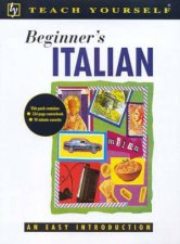 Teach Yourself Beginners Italian  Book  Tape