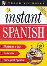 Teach Yourself Instant Spanish  Book  Tape