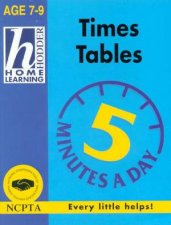 Hodder Home Learning Times Tables  Ages 7  9