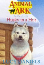 In The Arctic Husky In A Hut