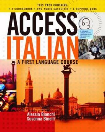 Access Italian Cassette Complete Pack by Bianchi & Binelli