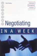 Negotiating In A Week