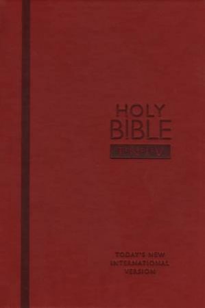 Holy Bible: Berry Soft-Tone Leather - TNIV by International Bible Society