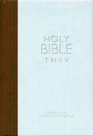 TNIV Personal Blue/Brown Satin Soft-Tone Bible by International Bible Society