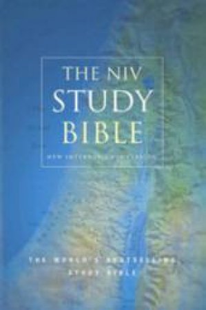 NIV Study Bible Hardback by Bible Socie International